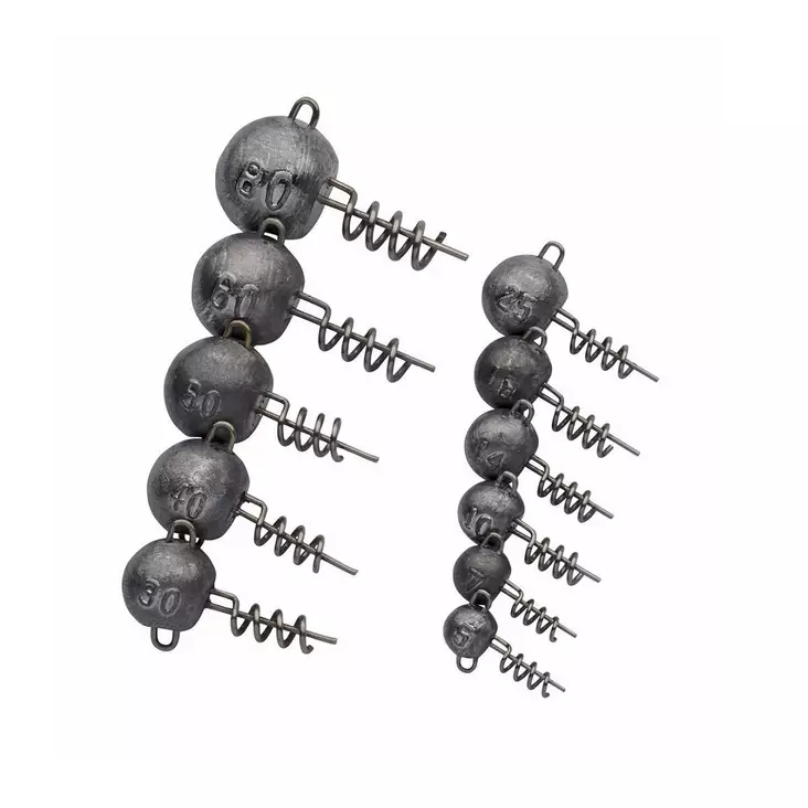 Berkley Screw-In Head- jiggskruv med vikt - Fiske krokar - 028632312469 - 1
