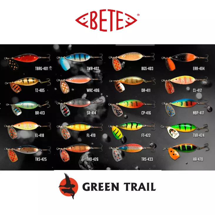 Bete Lotto Pro 9g 35mm Spinnare - Fiskedrag - 3950001277079 - 1