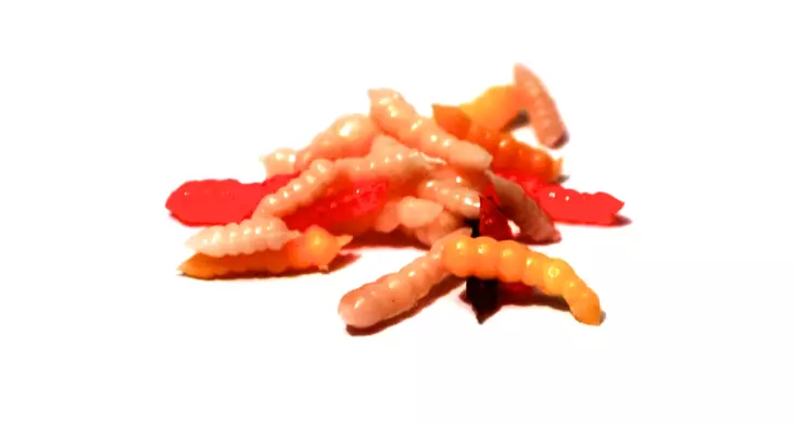 Orka Maggots Mix fluglarvs sortiment 100st - Fiske agn - 8606012975019 - 1