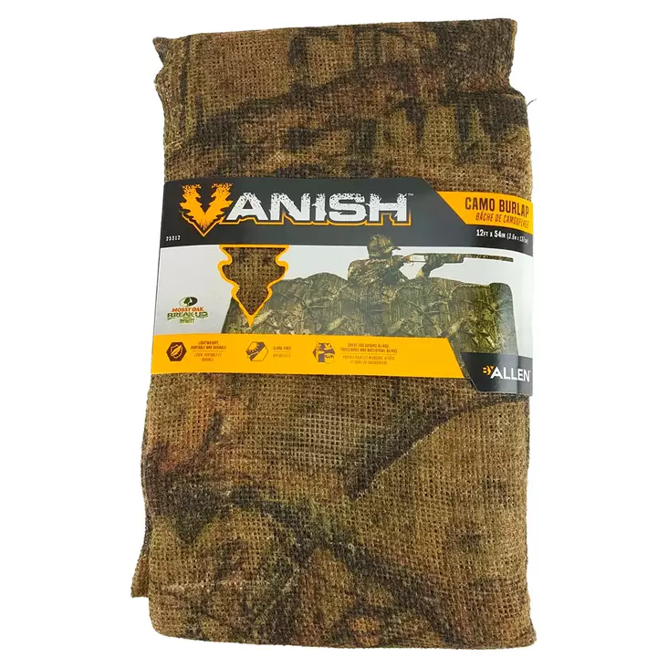 Vanish Camo Hunting Burlap, 3,66x1,37m - Camouflagenät och dräkter - 026509034179 - 1