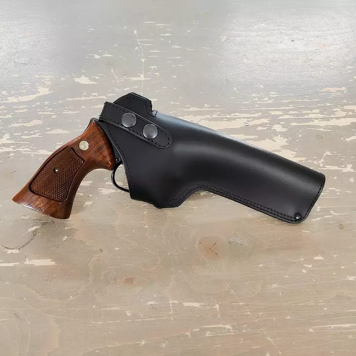 Nahkanasta revolver hölster 6" - Skyttetillbehör - 3950001299729 - 2